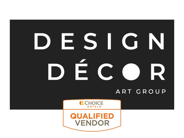 Design Décor Art Group Logo with Choice Qualified Vendor Logo